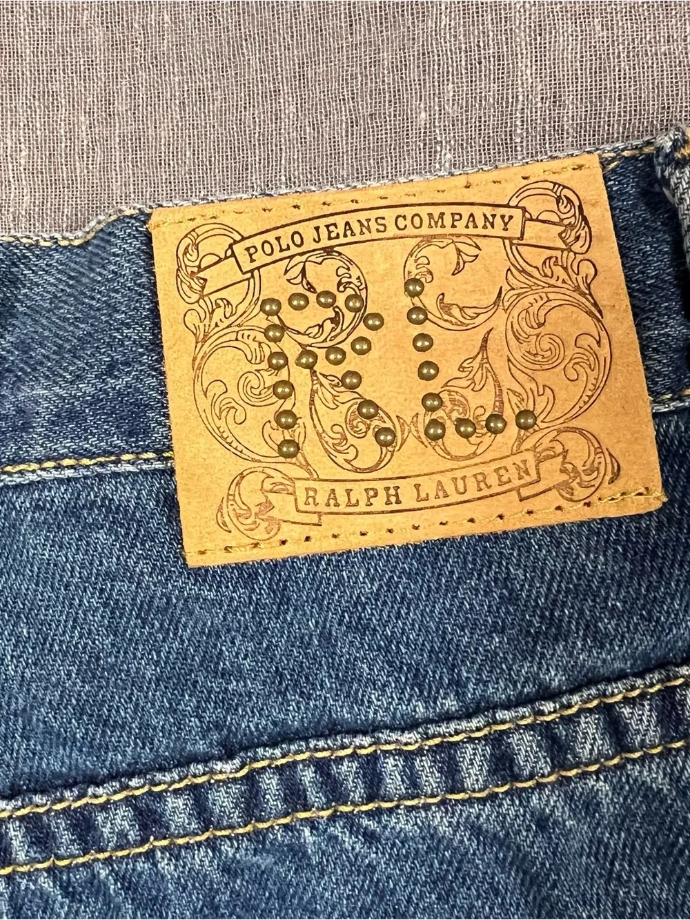 Polo Jeans Co Ralph Lauren Classic Youth Girls Denim Jeans Sz 12 NWT